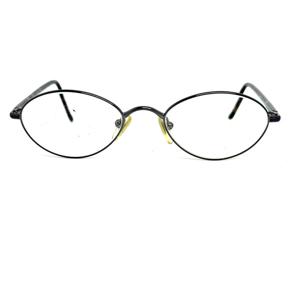 Lens Crafters Eyeglasses Sophisticate 2203 Silver Frame Brown 47-17-130mm H998 - Picture 1 of 8